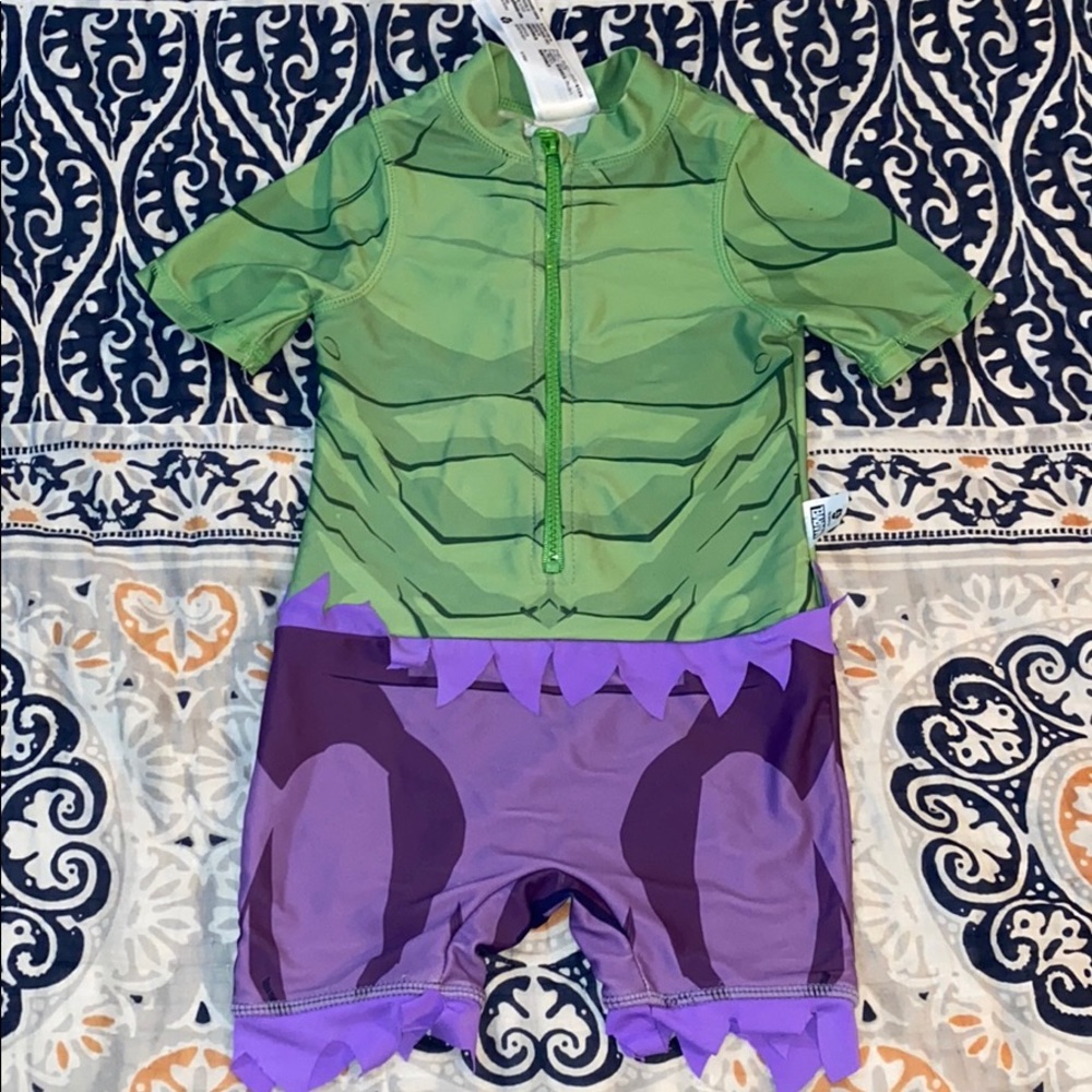 Hulk swimming suit
